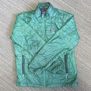 Patagonia Windbreaker Down Jacket Green
